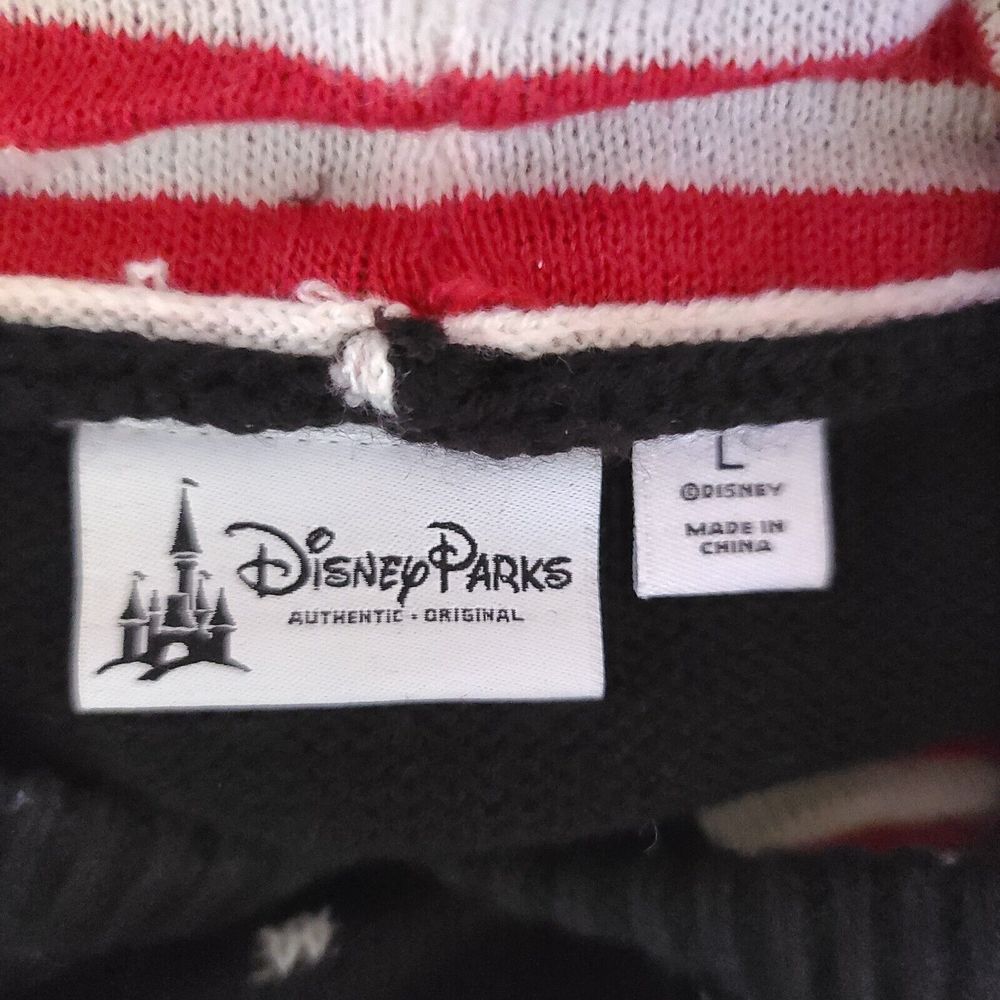 Disney Parks Ugly Christmas Sweater Hoodie Dress Womans Large Minnie Mouse Ears - Picture 13 of 16